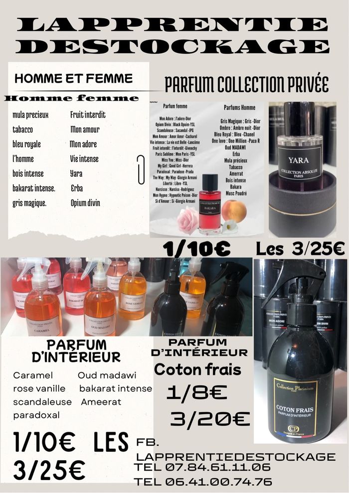 Parfums d’intérieur coton frais