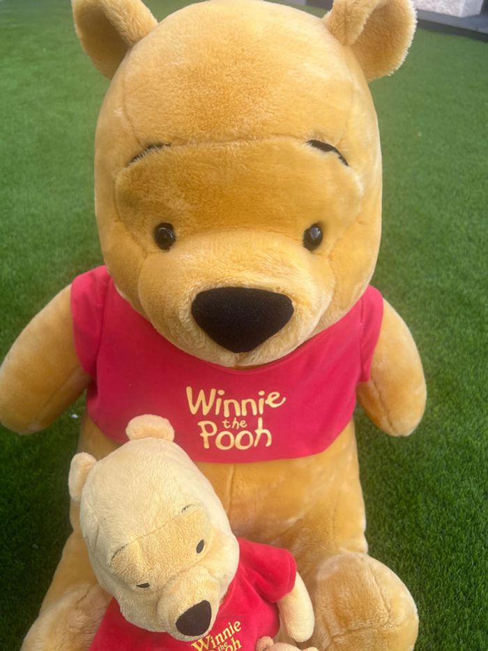 Grosse moyenne petite Peluche Winnie l’ourson - photo numéro 3