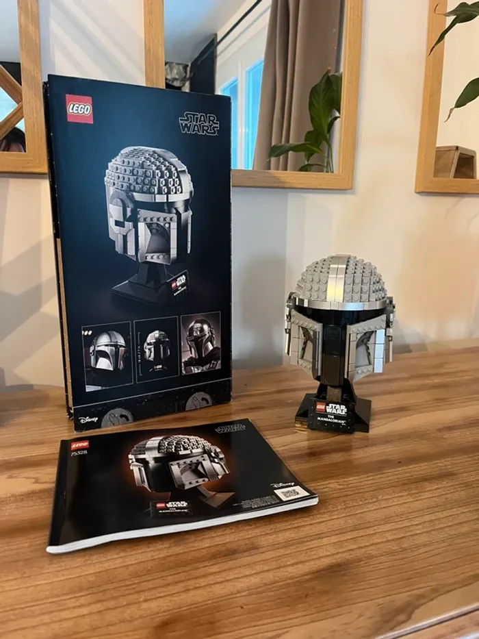 Lego - Casque The Mandalorian 75328 - Star Wars - kit lumière led - photo numéro 7