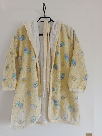 Peignoir jaune 