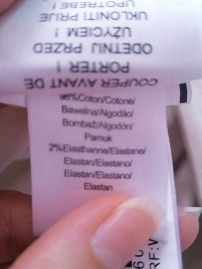 Jeans blanc crème Tissaia Taille 46 - photo numéro 6