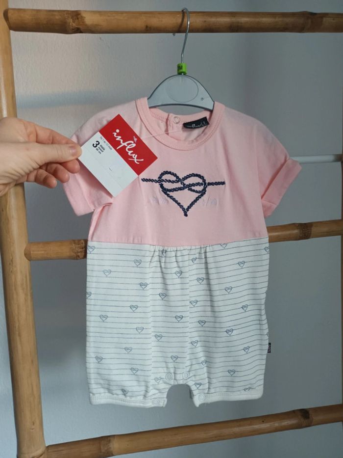 Combishort fille 3 mois neuve avec étiquette 🏷