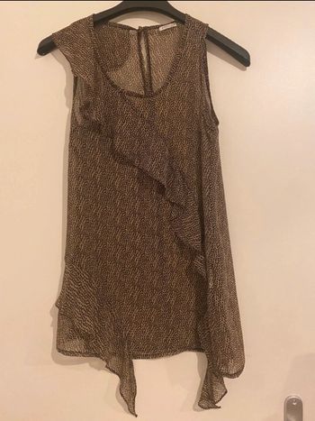 Tunique Formul noir et marron