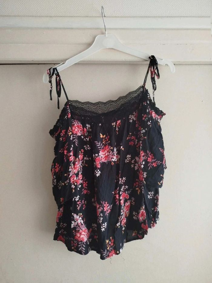 Blouse fleur - photo numéro 2