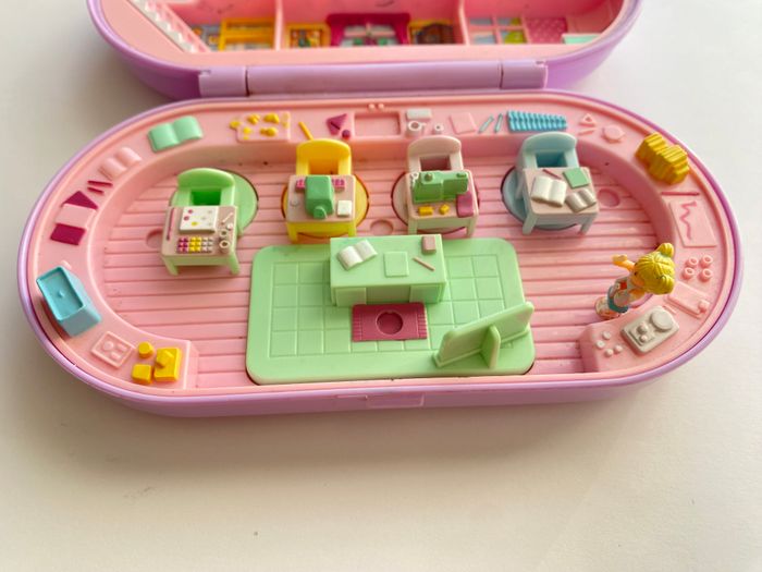 Polly Pocket Bluebird 1992 Stampin School école - photo numéro 6