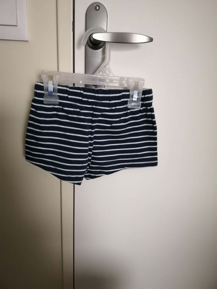 Ensemble 2 pièces (t-shirt + short, Bleu) 12 mois (80 cm) Kiabi - photo numéro 6