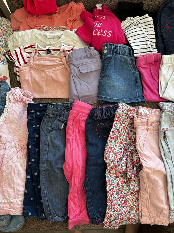 Lot vêtements bébé fille 12 mois été - photo numéro 3
