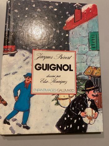 Livre ancien Guignol Jacques Prévert Gallimard