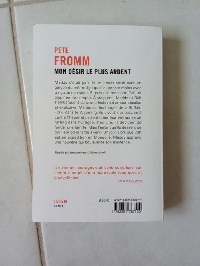 Pete Fromm - mon désir le plus ardent - photo numéro 2