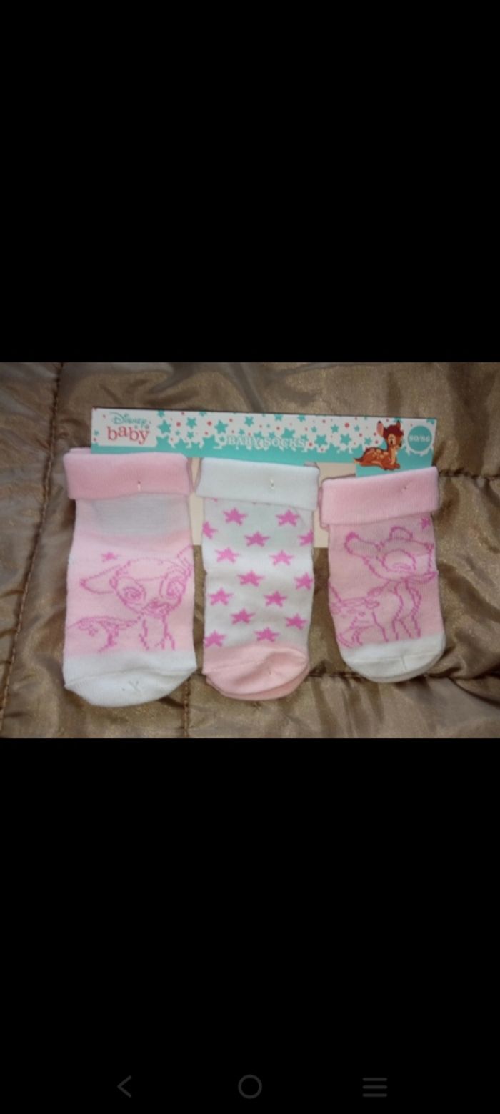 Socquette bambi taille 80 86