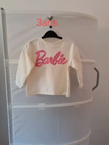 Sweat barbie écru