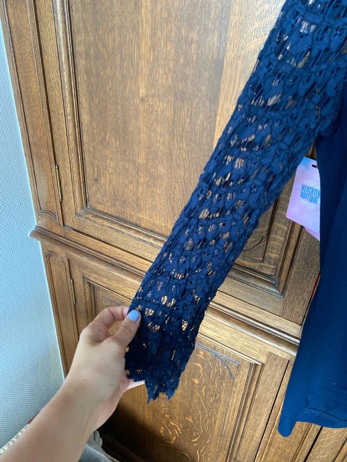 Blouse bleu - photo numéro 2