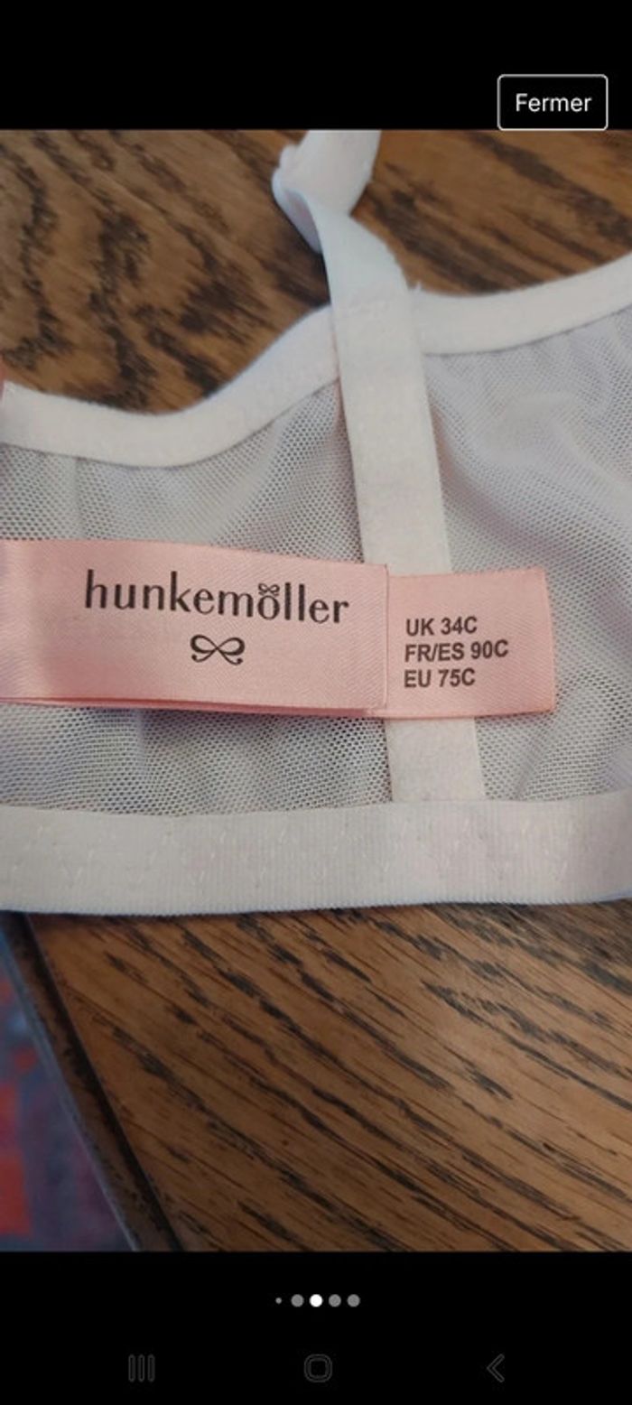 Soutien gorge rose Hunkemöller fr 90C - photo numéro 9