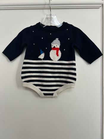 Body 55% laine / 5% cachemire manches longues - T.3 mois - Jacadi - Neuf avec étiquette