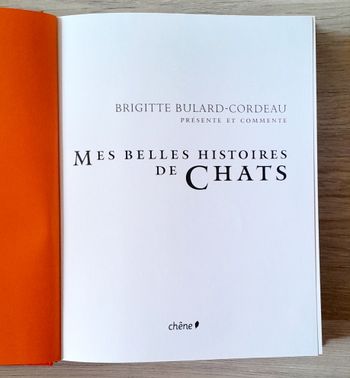 brigitte bulard cordeau - mes belles histoires de chats