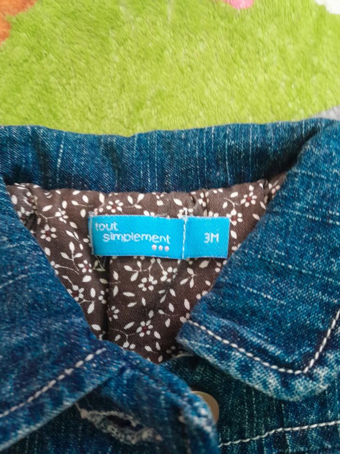 Veste jeans 3 mois tout simplement - photo numéro 2