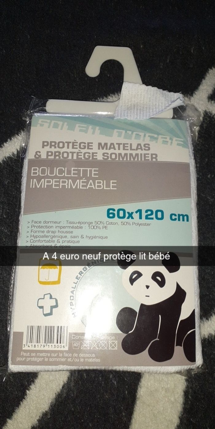 Maxy cosy protege matelas biberon - photo numéro 3