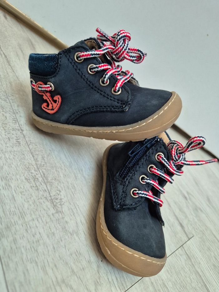 Chaussure ideal premier pas en cuir tres souple - photo numéro 7