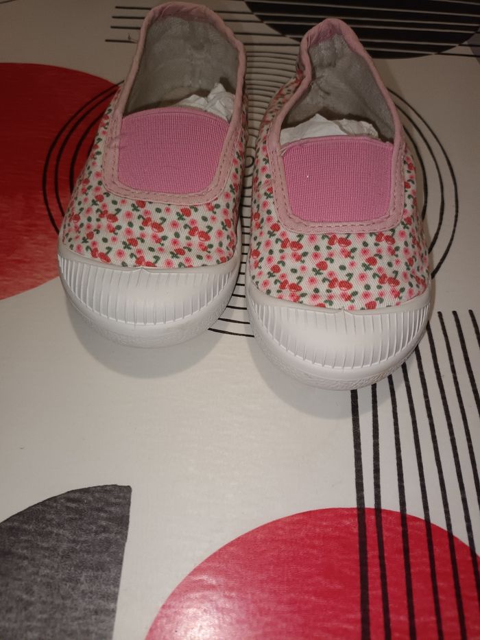 Ballerines en tissu 👧 taille 23 - photo numéro 4