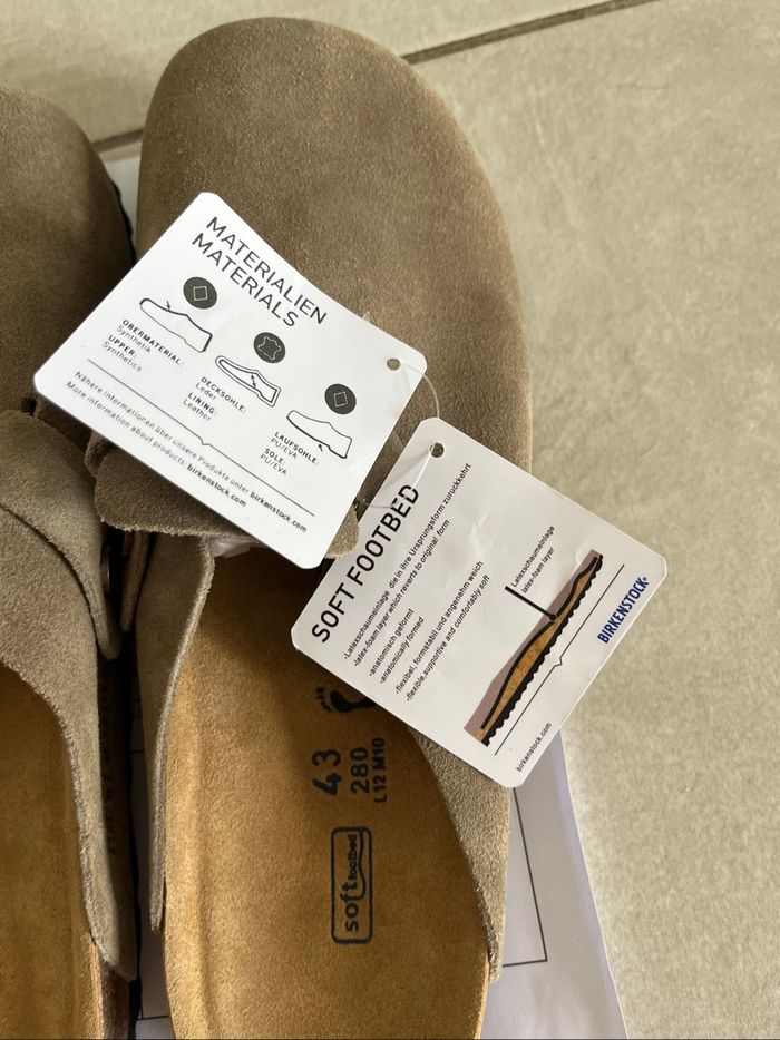 Birkenstock Boston taupe/olive - photo numéro 7