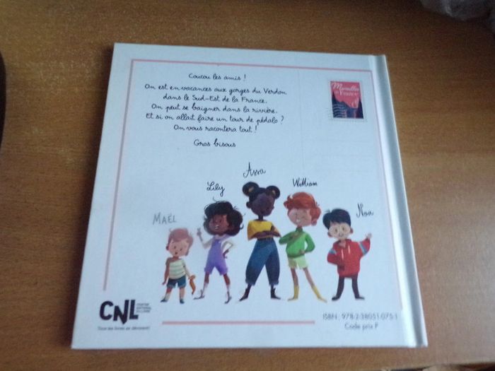 Livre macdo Les gorges du Verdon en pédalo Virginie Grimaldie - photo numéro 2