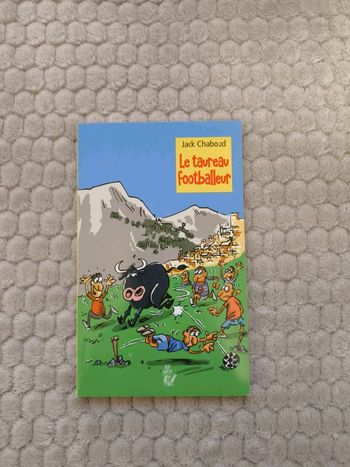 Livre - le taureau footballeur