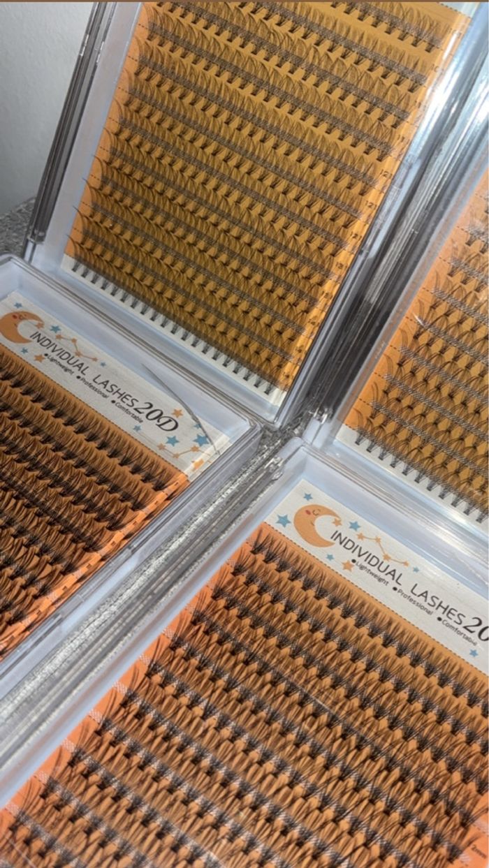 Lot de Faux-Cils Individuels "Individual Lashes" - 10D & 20D - photo numéro 2