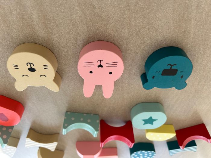 Jouets de construction en bois Hema - photo numéro 3