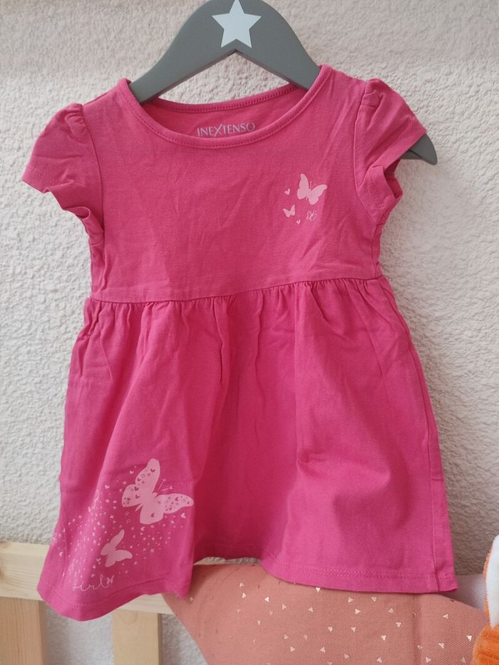 Robe - Thème papillon - 80 cm - Très bon état - In extenso - photo numéro 2