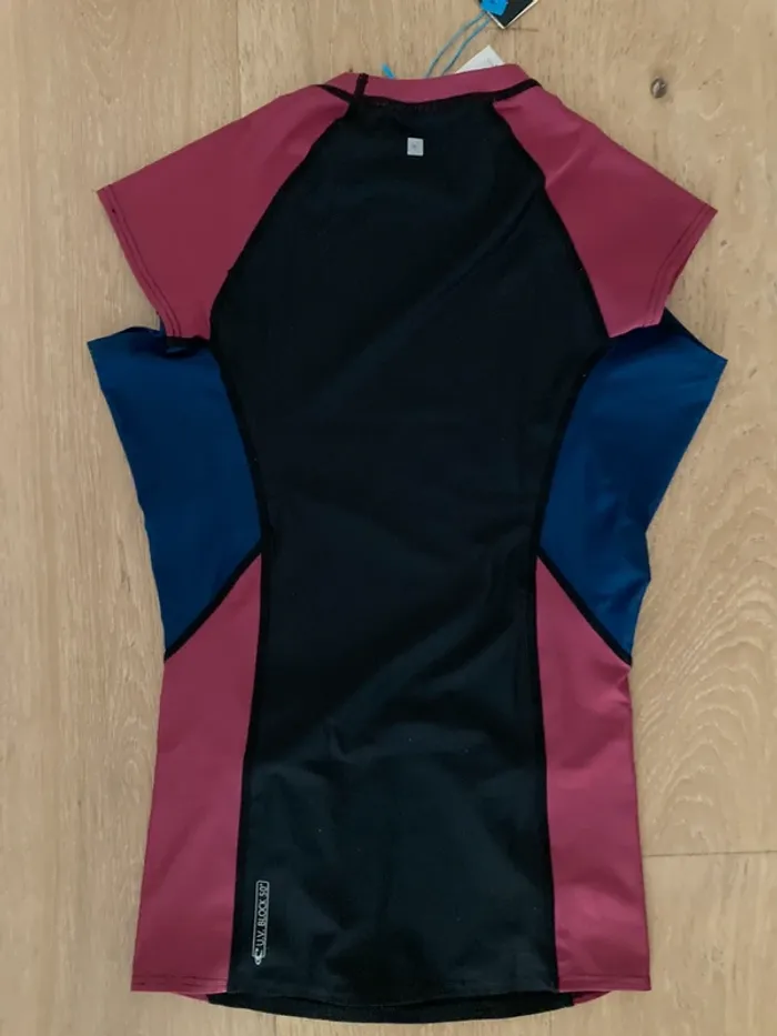 O’Neill Lycra top maillot bain noir bleu séchage ultra rapide - photo numéro 2