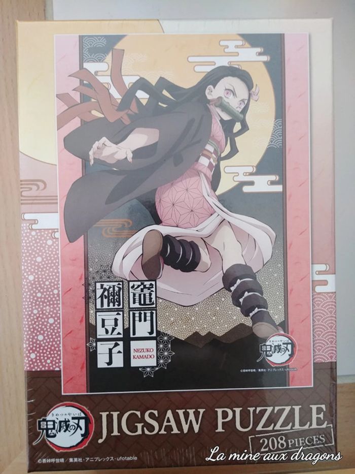 Neuf Demon Slayer Kimetsu No Yaiba Puzzle Nezuko Kamado 208 pcs
