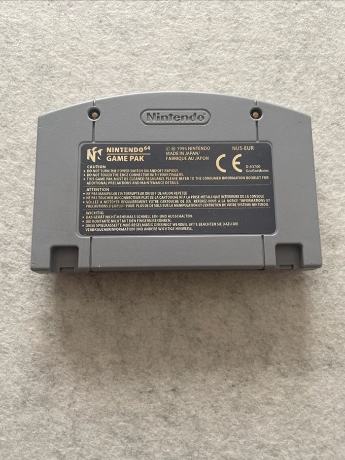 GoldenEye 007 - Jeu Nintendo 64 - photo numéro 2