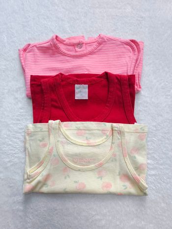 Lot t-shirts 3 mois 
