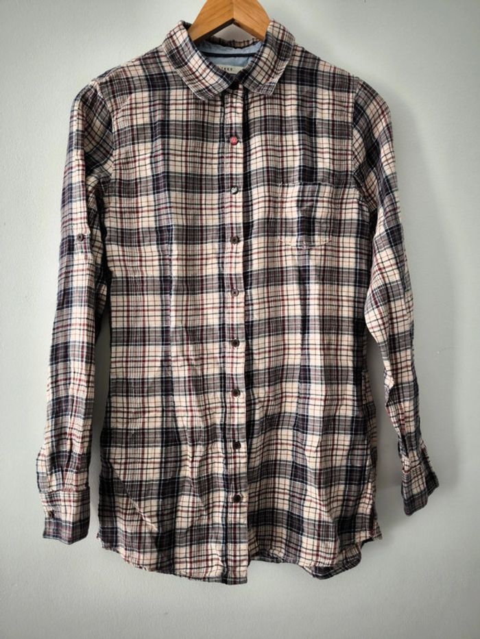 Robe tunique chemise à carreaux IKKS – Taille L