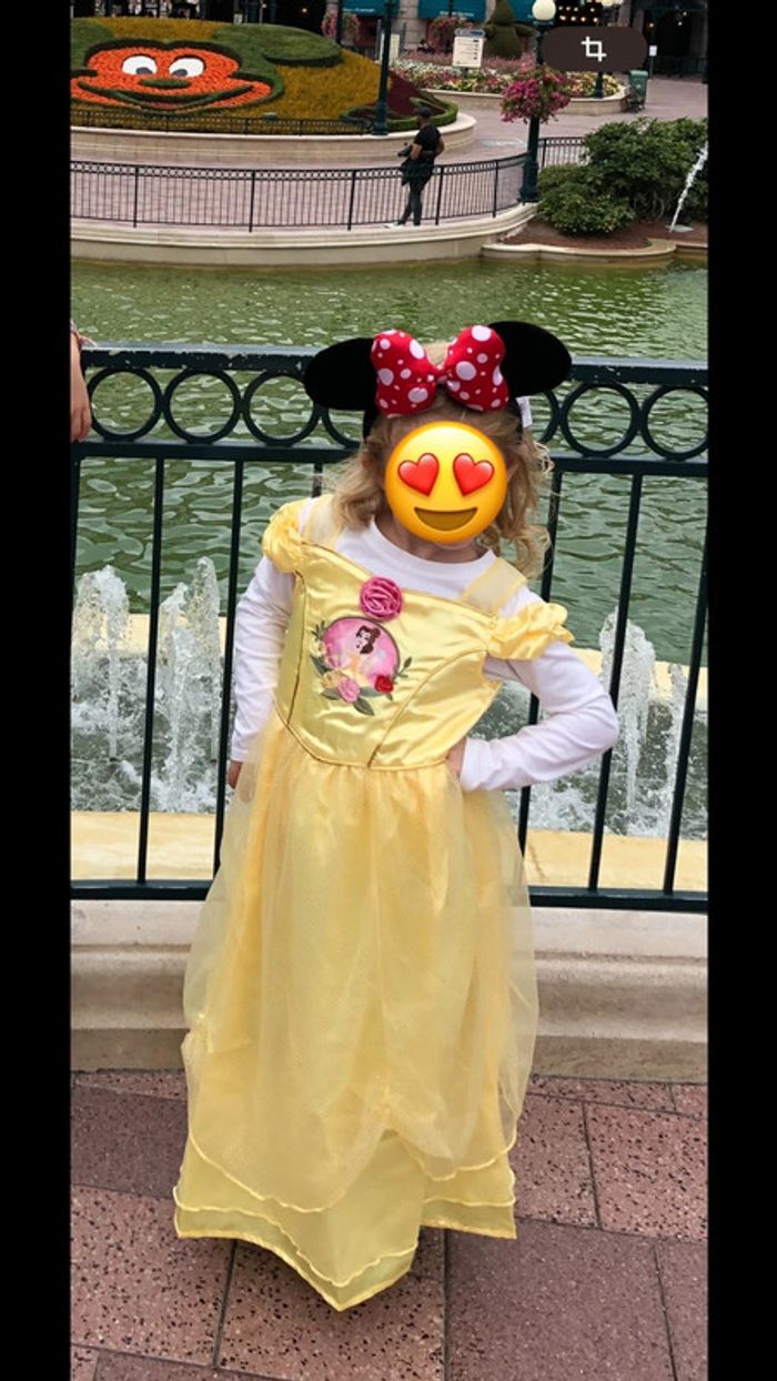 Robe belle taille 5/6 ans Disneyland Paris - photo numéro 8