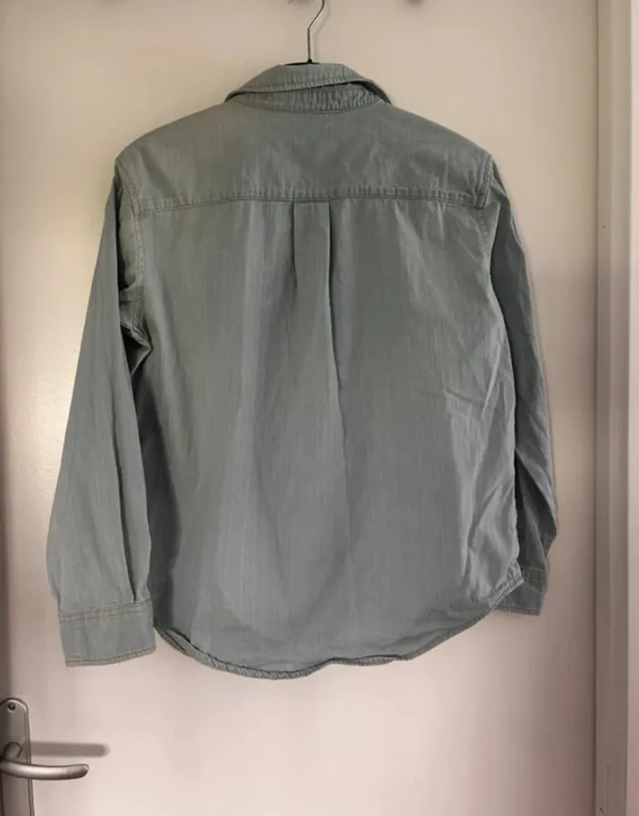 Chemise en jeans Zara taille M - photo numéro 3