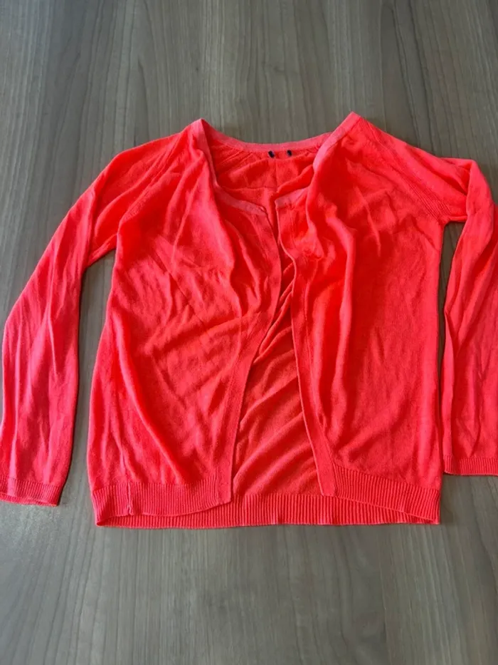 Gilet fin fluo taille 10 ans - photo numéro 3