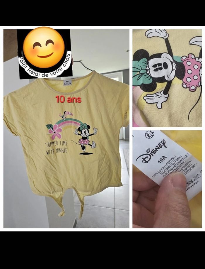 TEE shirt Minnie 10 ans