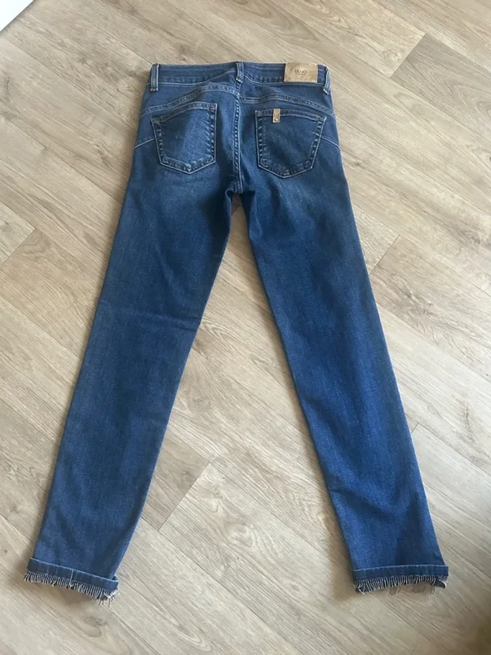 Jean skinny Liu Jo Better taille 26 strass bas, jambes - photo numéro 9