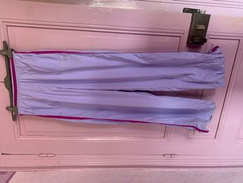 bas survetement fille lilas décathlon