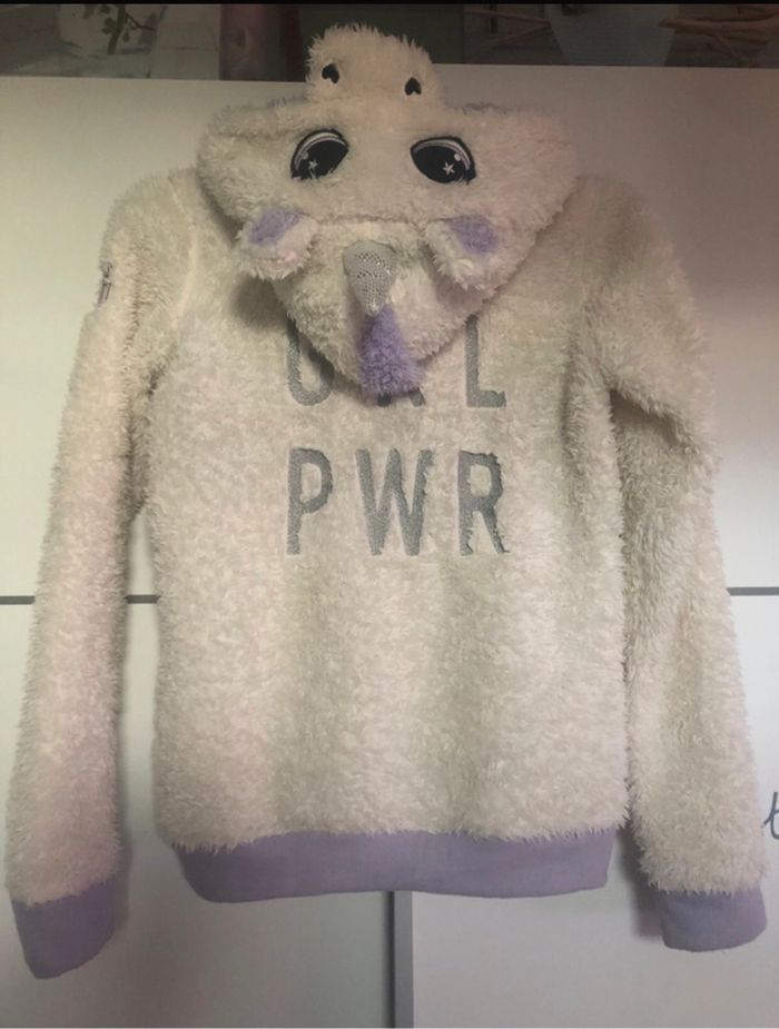 Veste BeGummy GIRL POWER capuche  Licorne 13-14 ans - photo numéro 3
