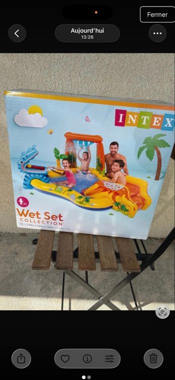 Piscine intex 