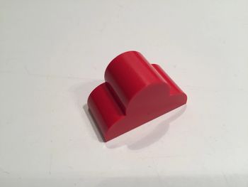 lot x2 Pente Courbe rouge 4x2x2 Triple 6216 pièce détachée Lego #A14