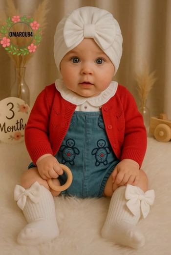 Ensemble complet 6 pièces sergent major fille 3 mois 🎀