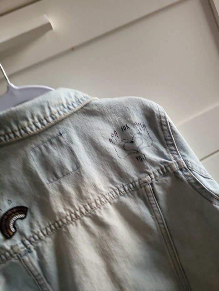 Veste en jeans fille - photo numéro 7