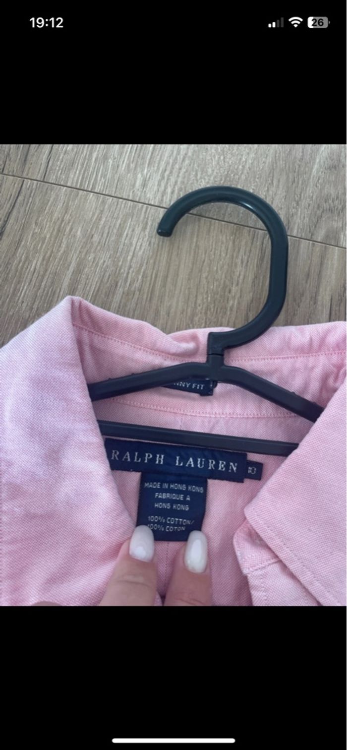 Chemise rose Ralph Lauren neuve taille M 💗 - photo numéro 3