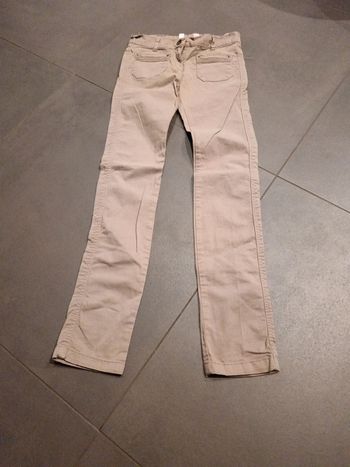 Pantalon beige 10 ans okaidi
