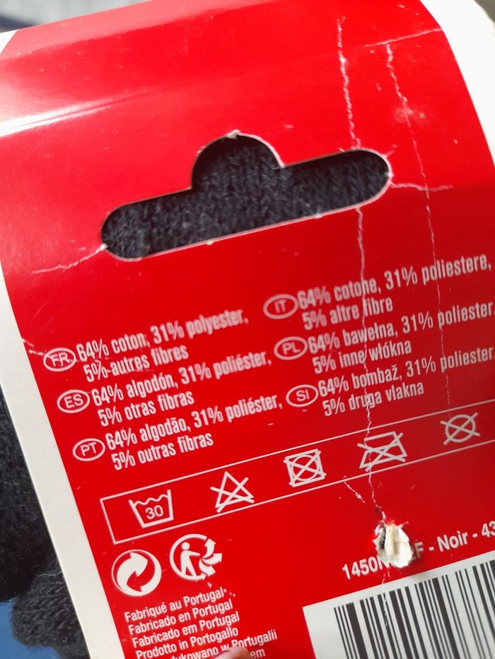 Lot de 12 paires de chaussettes, pointure 43-46 - photo numéro 3