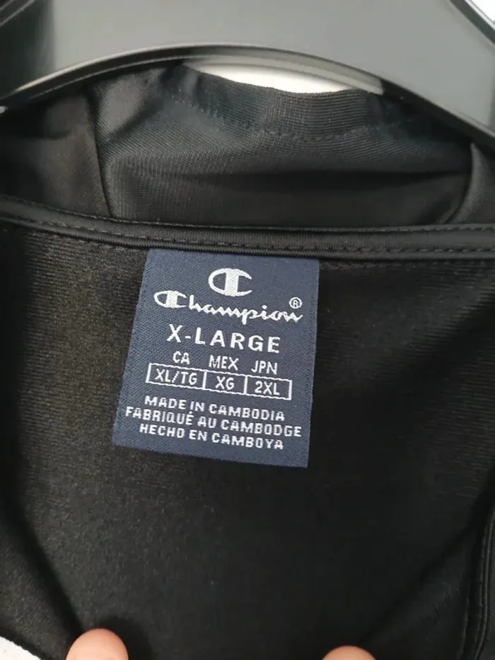 Vest champion noir gris et blanche XL - photo numéro 4