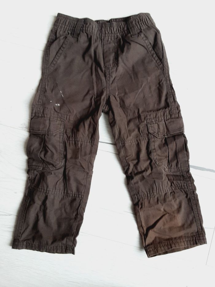 Vêtement garçon pantalon marron 3 ans